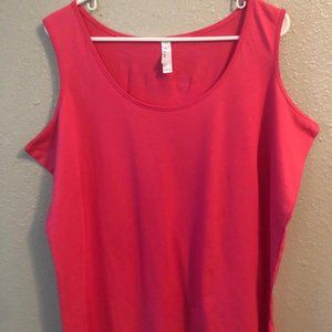 Hot Pink Muscle Tank Size 2XL